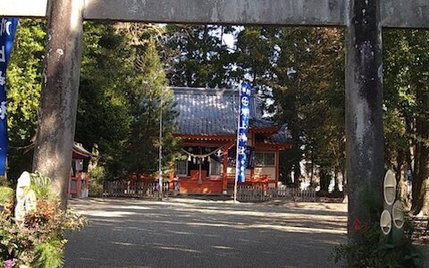 初詣　川上神社