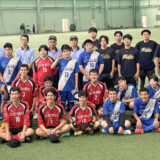 知的障がい者フットソフトボール競技定期戦へ参加