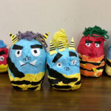 節分鬼と「ロウバイ」