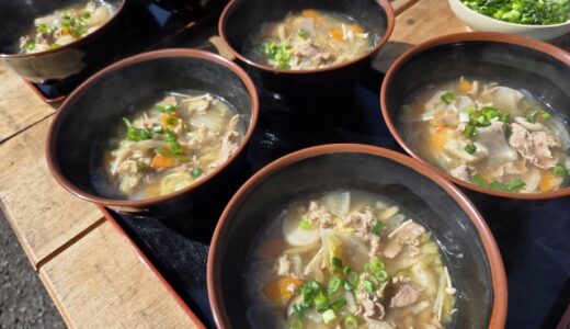 寒さを吹き飛ばせ！2月のポカポカ行事「やじろべえ芋煮会」を開催しました