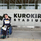 障がい者スポーツ大会に向けた練習